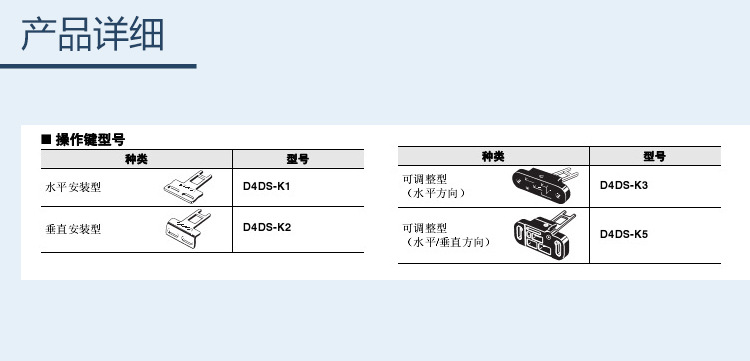 D4NL-1DFA-BS欧姆龙小型安全限位开关